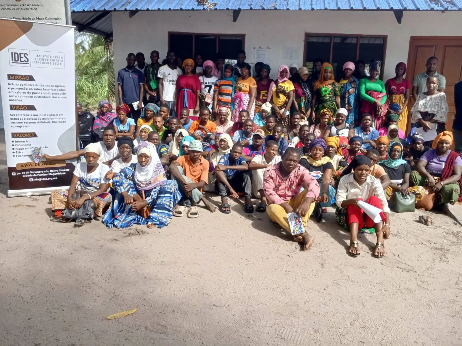 IDES CAPACITA 76 JOVENS EM MATÉRIA DE PROMOÇÃO DE ECONOMIA E PAZ EM PALMA