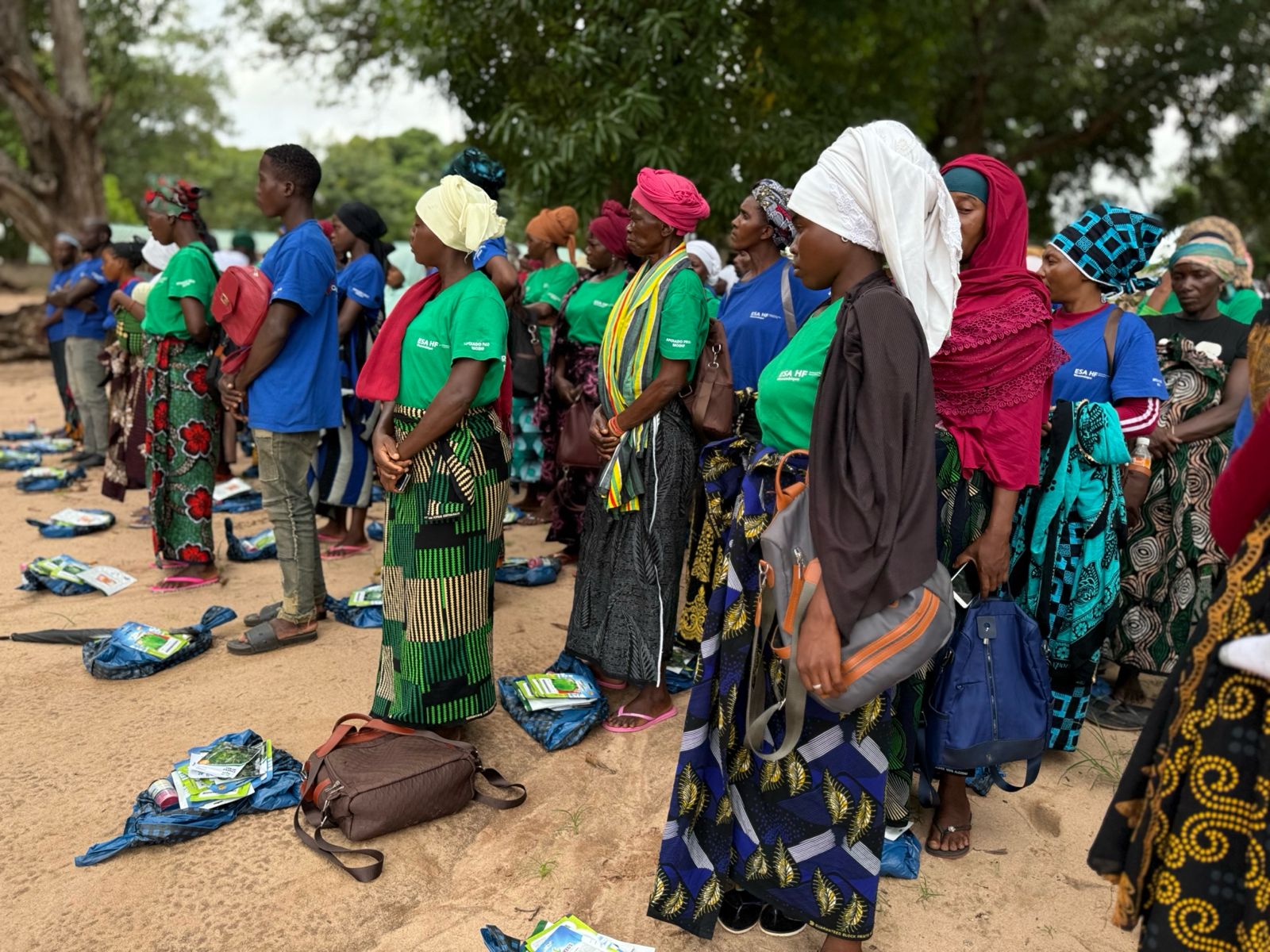 TREINAMENTO EM CADEIAS DE VALOR E ENTREGA DE INSUMOS AGRÍCOLAS NO ÂMBITO DO PROJECTO OKUPALI